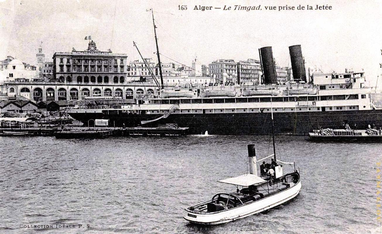 Alger - Timgad vu de la Jetee - 1920.jpg